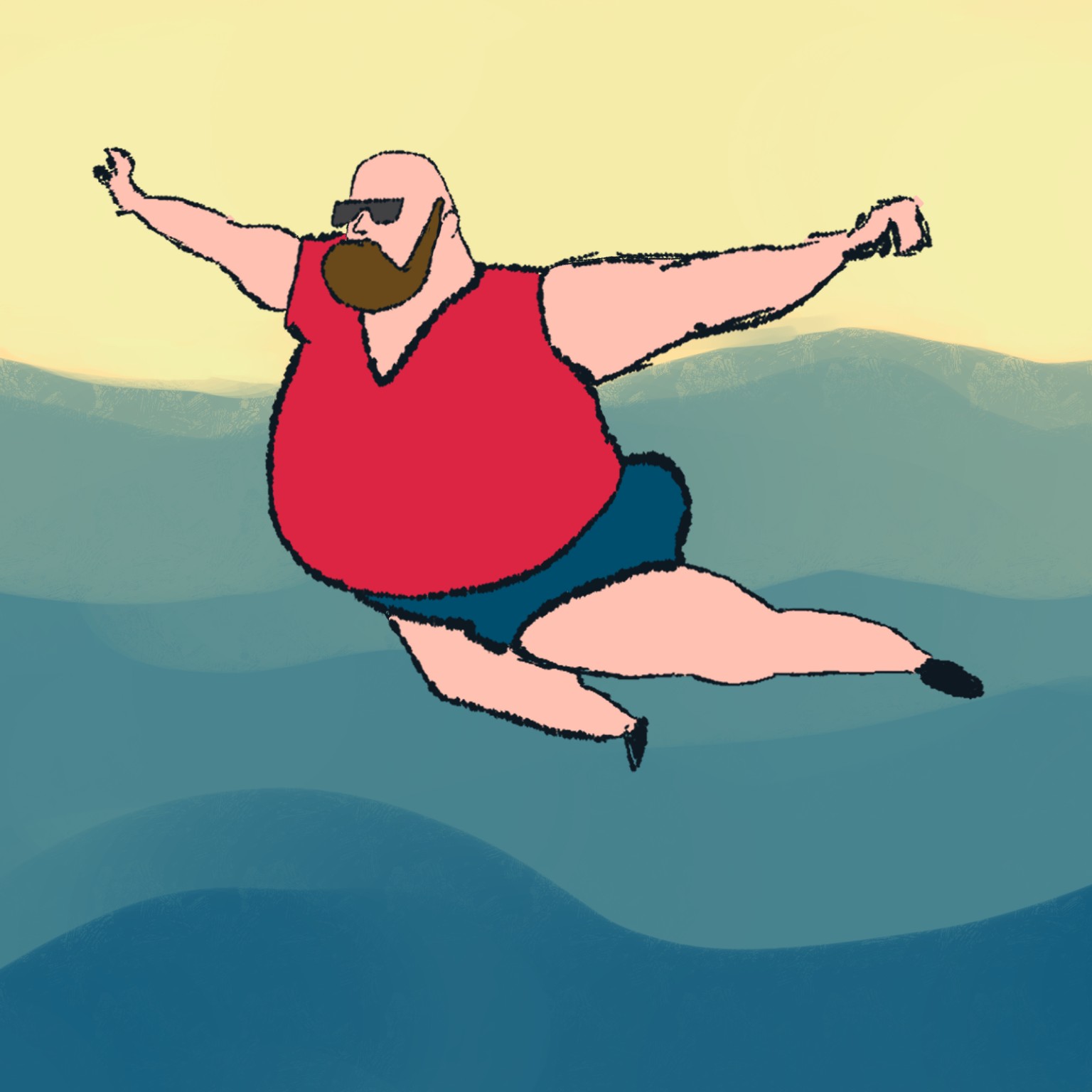 Summerbody flying